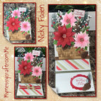 Karen Burniston Pine Cone Dies 1311 poinsettias