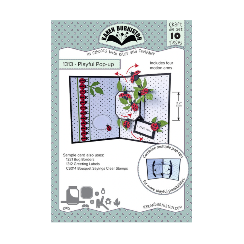 Karen Burniston Playful Pop-up and Monster Playful Add On Die Set image 2