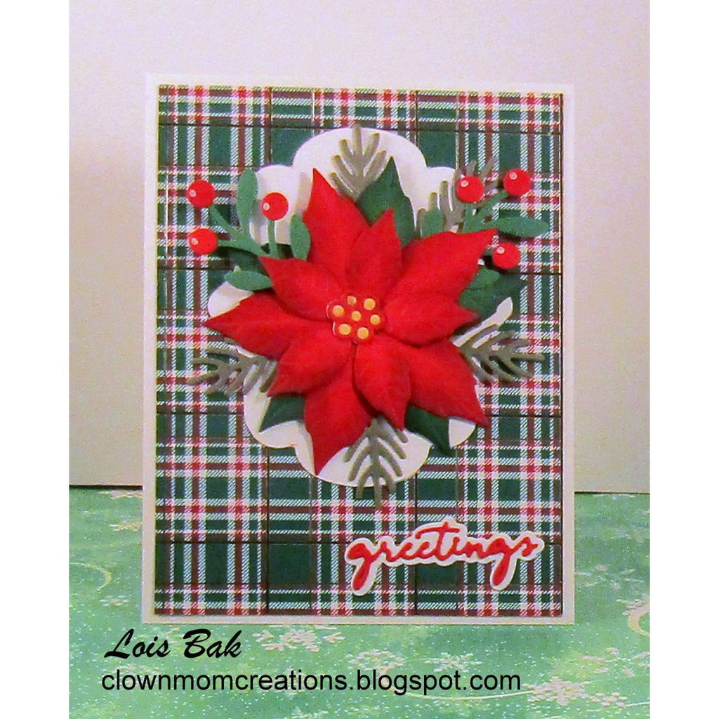 Karen Burniston Poinsetta Dies 1286 plaid