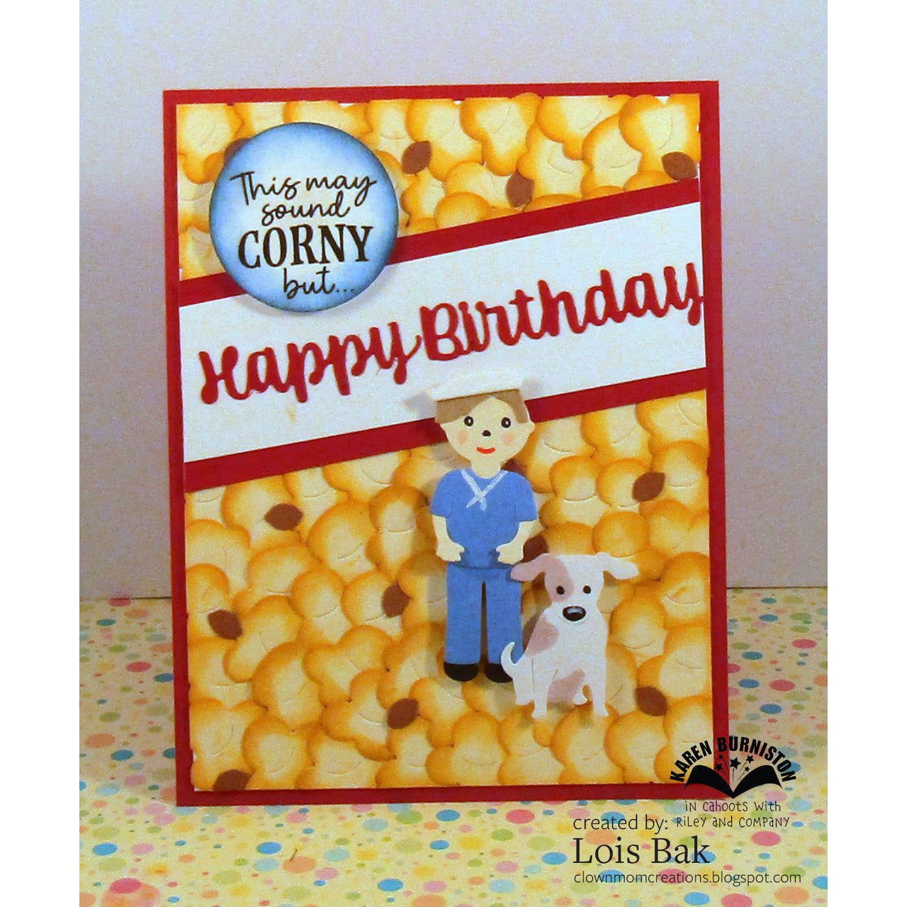 Karen Burniston Popcorn Dies 1295 happy birthday