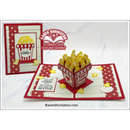 Karen Burniston Popcorn Phrases Clear Stamps cs011 butter