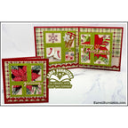 Karen Burniston Postage Pop Up Dies 1291 poinsettia