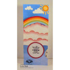 Karen Burniston Rainbow Greetings Clear Stamps cs016 rainbow