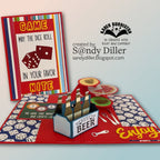 Karen Burniston Six Pack Toolbox Add-ons Dies 1345 let's play games card