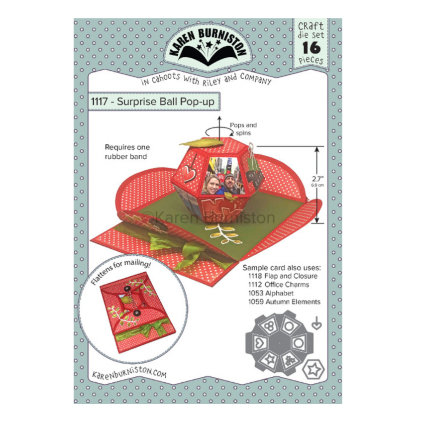 Karen Burniston Surprise Ball Pop Up and Surprise Ball Access Tabs Set image 1