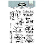 Karen Burniston Sweet Life Sayings Clear Stamps cs039