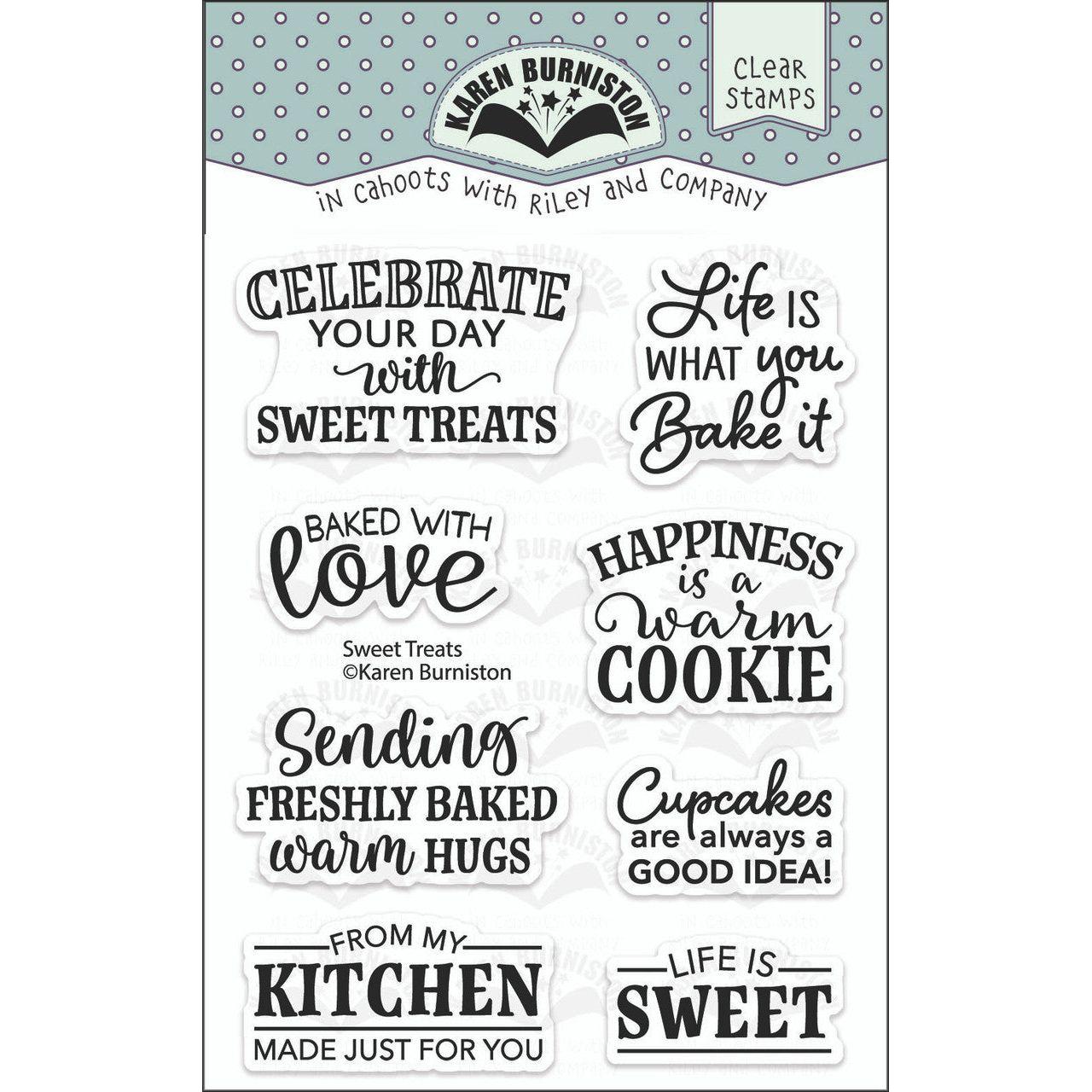Karen Burniston Sweet Treat Clear Stamps cs010