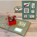 Karen Burniston Tool Time Stage Add-ons Dies 1344 i love how you fix everything card