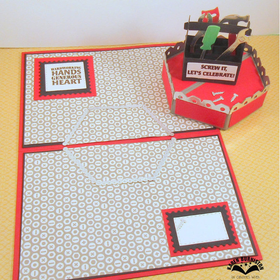 Karen Burniston Tool Time Stage Add-ons Dies 1344 let's celebrate card