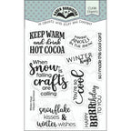 Karen Burniston Winter Hugs Clear Stamps cs007