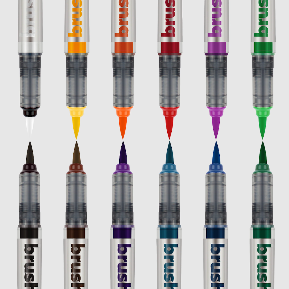 Karin BRUSHMARKER PRO 11 COLORS PLUS BLENDER Set 27c1n product