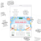 Katy Sue Designs Birthday Selection Peelables Stickers 06-10036bsp