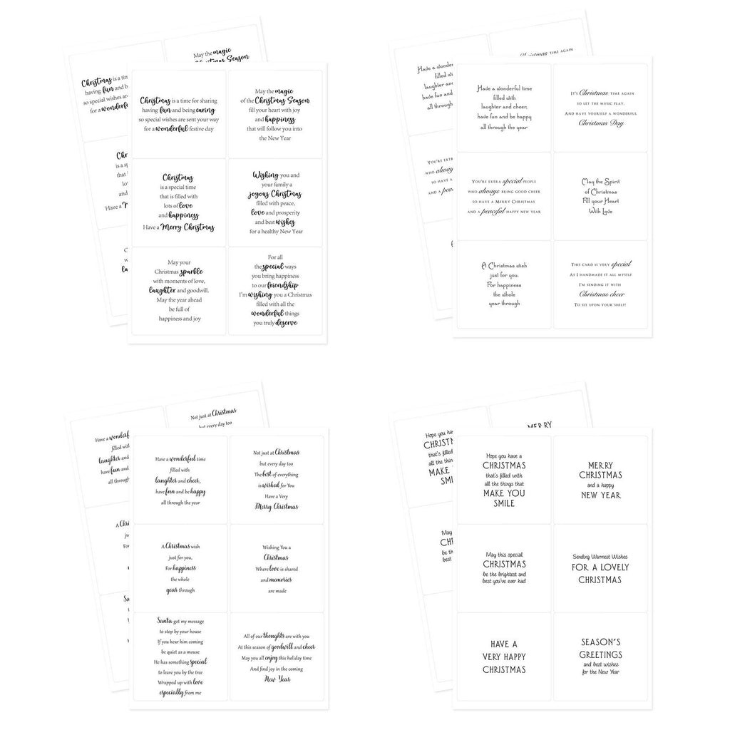 Katy Sue Designs Christmas Verses Peelables 06-10012chp  sheets