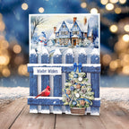 Katy Sue Designs Die Cut Decoupage Christmas Floral Embellishments Winter 11-dcd735-w wishes