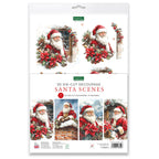 Katy Sue Designs Die Cut Decoupage Santa Scenes 11-dcdsas12