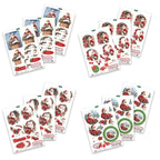 Katy Sue Designs Die Cut Decoupage Santa Scenes 11-dcdsas12 die cut layers and sentiments christmas