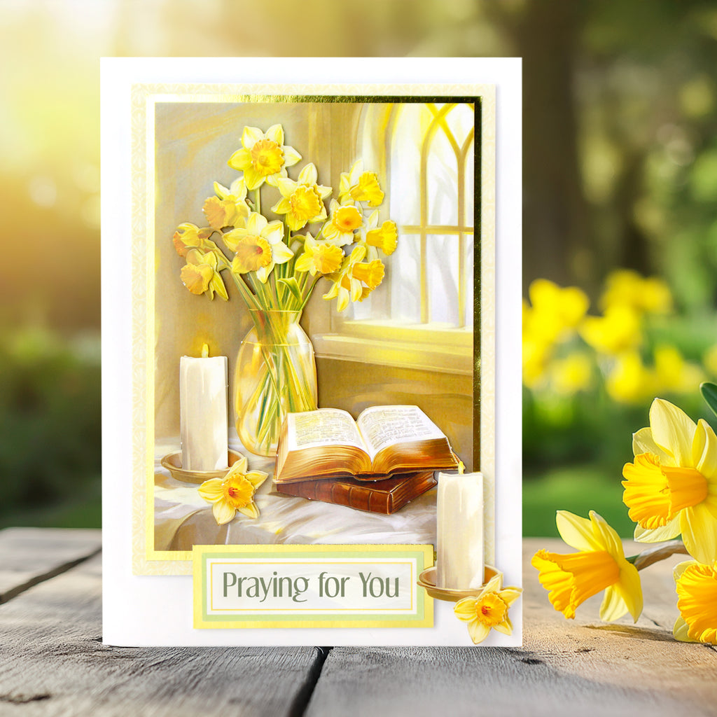 Katy Sue Designs Easter Blessings 3D Die Cut Decoupage 11-dcdble12 praying for you