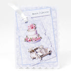 Katy Sue Designs Forever and Always Die Cut Wedding Embellishments 12-dce022wd cake