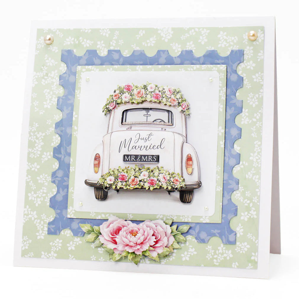 Katy Sue Designs Forever in Bloom Printed Cardstock 03-10076for white card