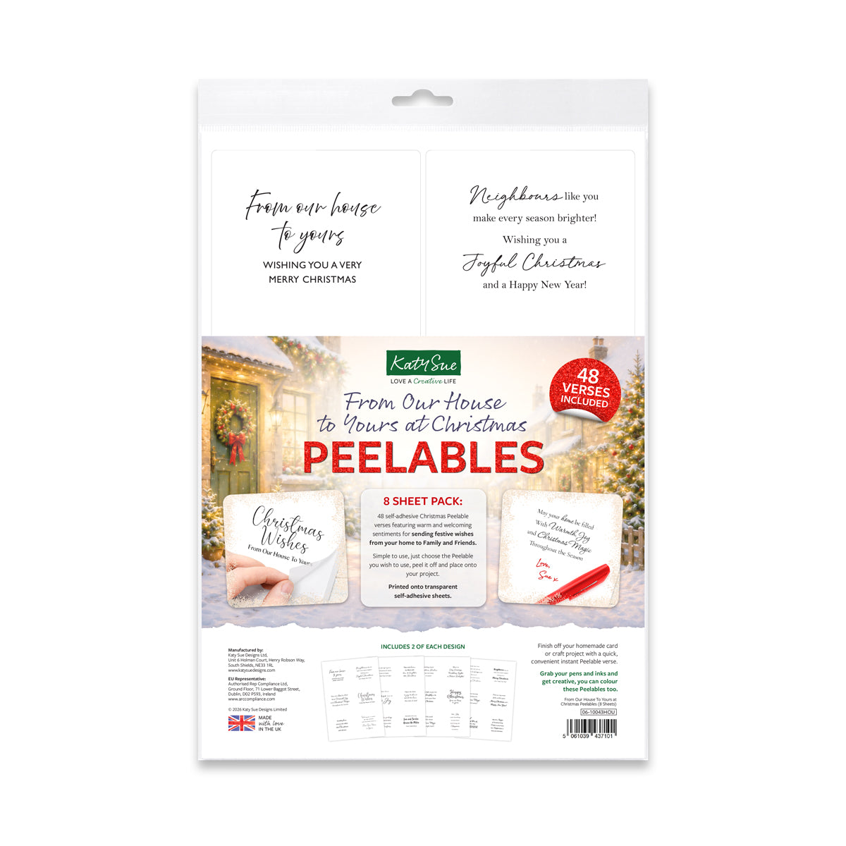 Katy Sue Designs From Our House To Yours at Christmas Peelables 06-10043hou