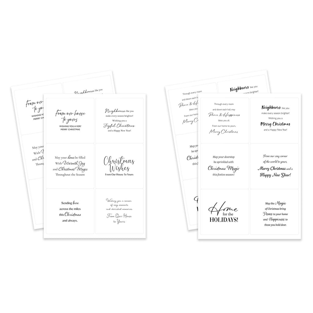 Katy Sue Designs From Our House To Yours at Christmas Peelables 06-10043hou contents verses