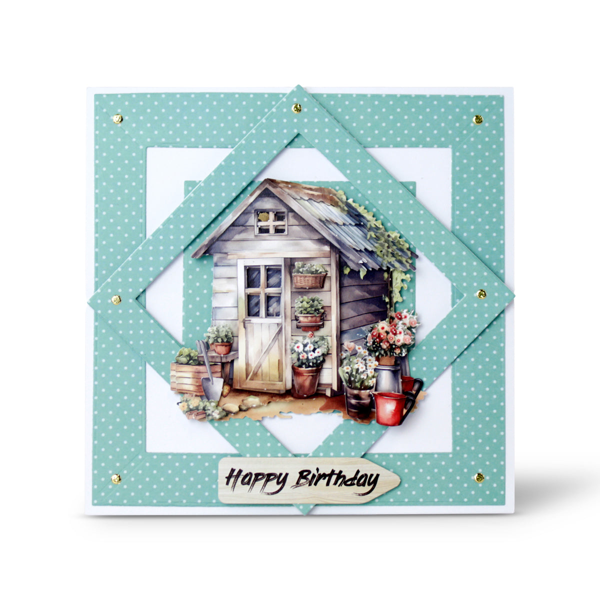 Katy Sue Designs Gardener's Choice Die Cut Decoupage 11-dcdgch12 birthday