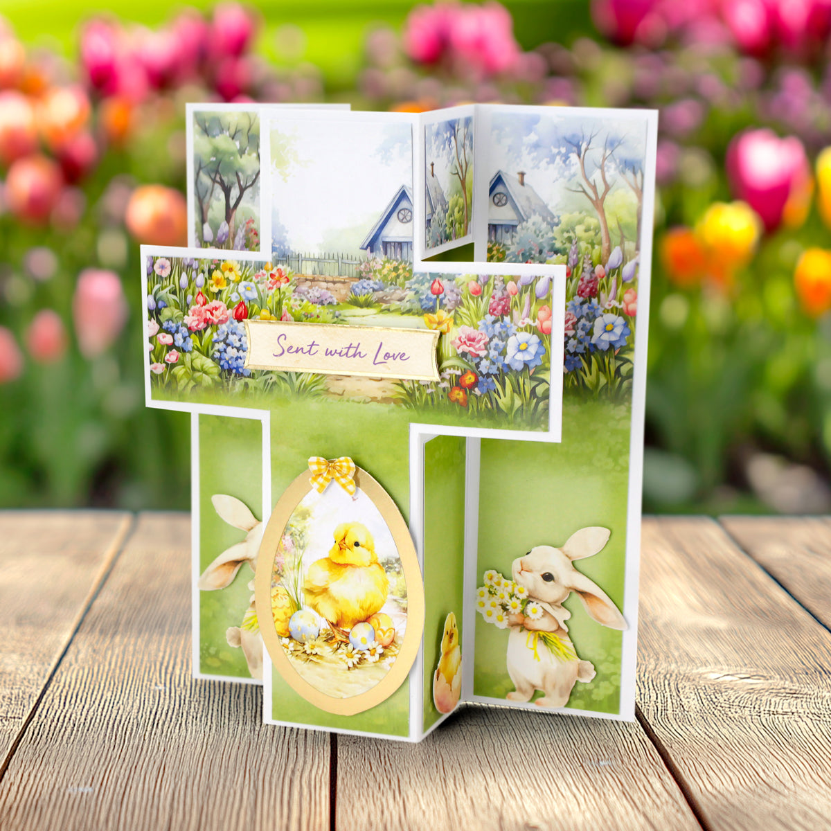 Katy Sue Designs Picket Fence Scene Stash 02-10070pfs Love