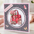 Katy Sue Designs Rose Couture Die Cut Decoupage and Embellishment Collection 11-dcdrco10 birthday girl