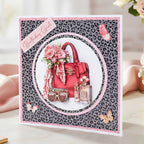 Katy Sue Designs Runway Ready Printed Cardstock 03-10074run birthday girl