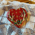 Katy Sue Designs Small Antlers Silicone Mold nlc022 heart