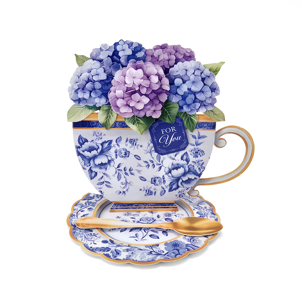 Katy Sue Designs Teacup Bouquet Card Making Kit 17-10101tea for you
