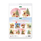 Katy Sue Designs Teddy Bear Christmas Die Cut Decoupage 11-dcdtbc12