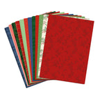 Katy Sue Designs Timeless Christmas 8.5x11 Printed Cardstock 03-10072tch 8.5x11 sheets red green blue