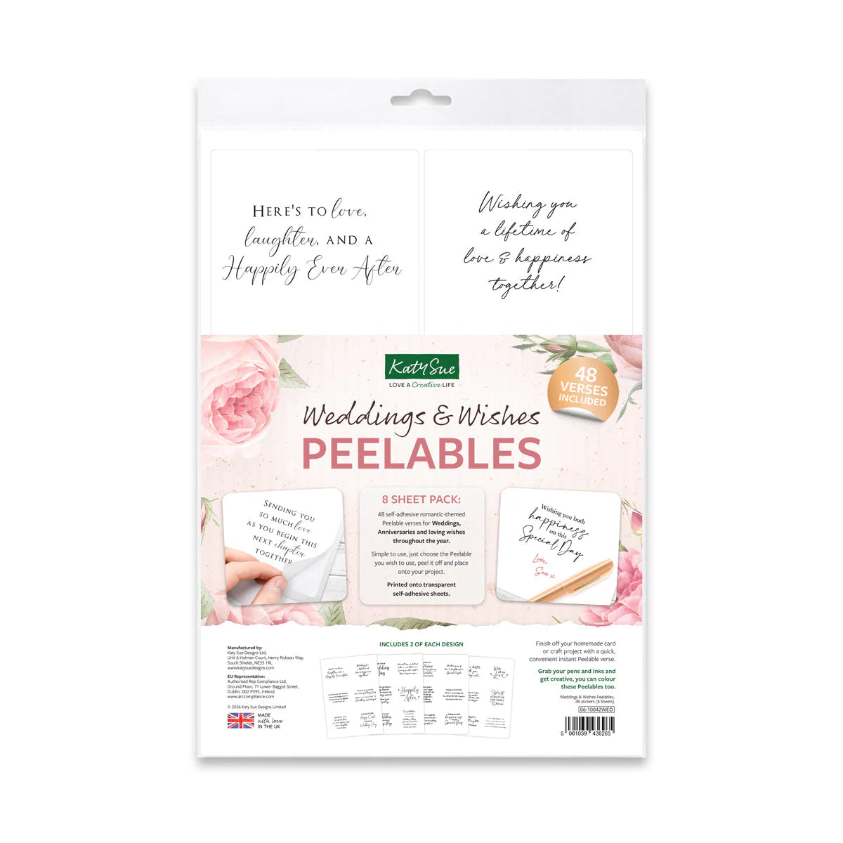 Katy Sue Designs Weddings and Wishes Peelables 06-10042wed
