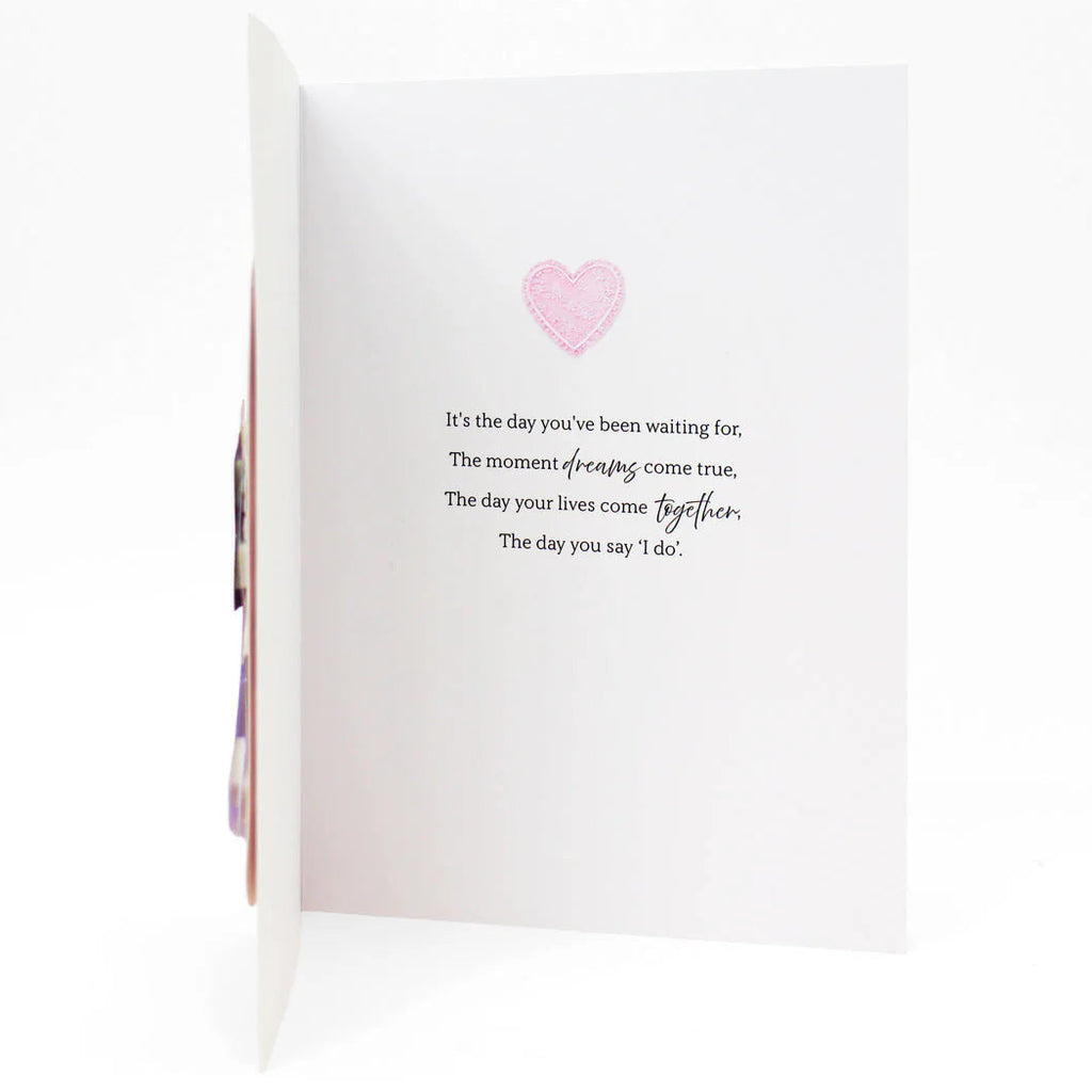Katy Sue Designs Weddings and Wishes Peelables 06-10042wed pink heart