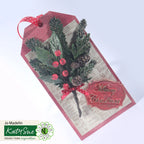 Katy Sue Designs Winter Foliage Silicone Mold nlc034 tag
