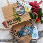 Tim Holtz Cling Rubber Stamps Just Believe cms031