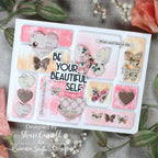 Simon Says Clear Stamps Be Your Beautiful Self 2386ssc Encouragement Card 