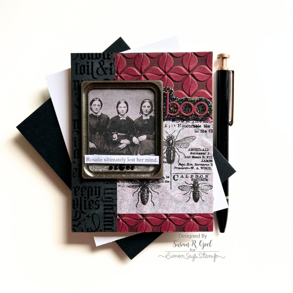 Simon Says Stamp Card Kit of the Month October 2025 Fall Vibes ck1025 Halloween Card