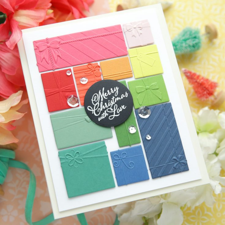 Limited Edition Simon Says Stamp Christmas Wrapped with Love Holiday Gift Giving Kit wwlgk25 Christmas Card | color-code:ALT07