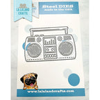 La-La Land Crafts Boombox Die 8834