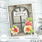 Sweet 'N Sassy Dearest Friend Clear Stamps cws-24-004 Deepest Sympathy Card