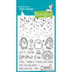 Lawn Fawn Snow Cool Clear Stamps lf1226
