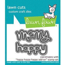 Lawn Fawn Happy Happy Happy Add-On Dies lf1479