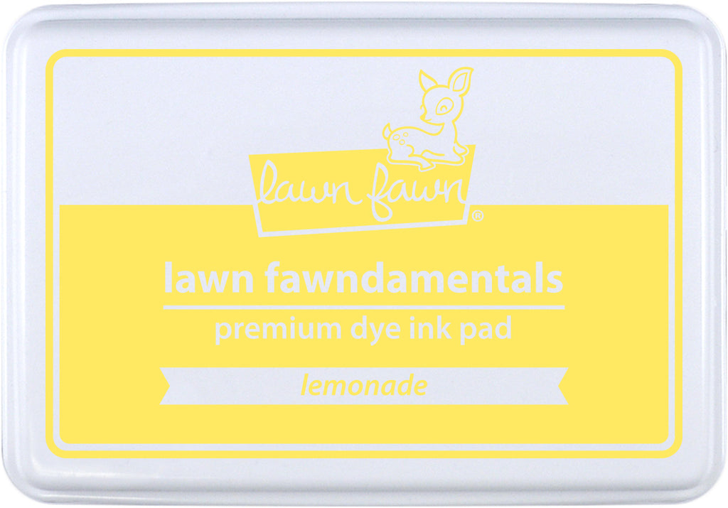 Lawn Fawn Lemonade Premium Dye Ink Pad Fawndamentals lf1566