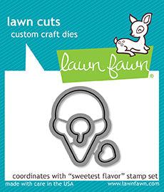 Lawn Fawn Sweetest Flavor Die Cuts lf1699