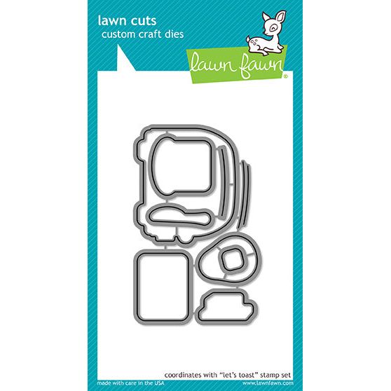 Lawn Fawn Let's Toast Die Cuts lf1821