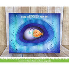 Lawn Fawn Anglerfish Flip Flop Clear Stamps lf2010 to brighten