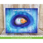 Lawn Fawn Set Anglerfish Flip Flop Stamps and Dies lf6af to brighten your day