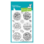 Lawn Fawn More Magic Messages Clear Stamps lf3134